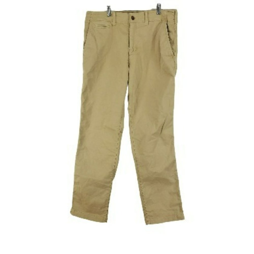 American Eagle Original Straight Chino Pants Men's Size 33/32 Tan